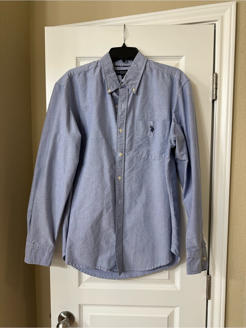 U.S. Polo Assn. Light Blue Button-Down Dress Shirt